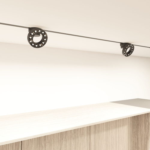 DK8030-BK Акцентный светильник SMART GRILL 12W DIM 3000K-6000K черный фото 2