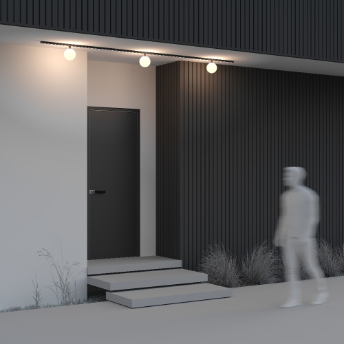 Уличный трековый светильник Outdoor O-TR01-2-S-9WB3K фото 10 Уличный трековый светильник Outdoor O-TR01-2-S-9WB3K фото 10