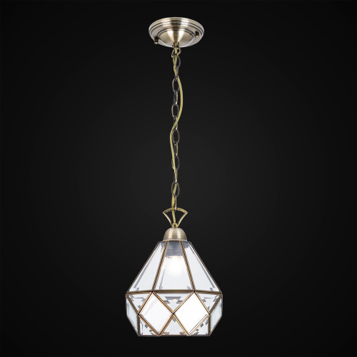 Citilux Витра-1 CL442110 Подвесной светильник витражный Бронза фото 2 Citilux Витра-1 CL442110 Подвесной светильник витражный Бронза фото 2
