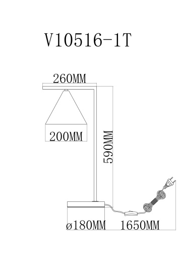 Лампа настольная Moderli V11594-1T Omaha фото 4 Лампа настольная Moderli V11594-1T Omaha фото 4