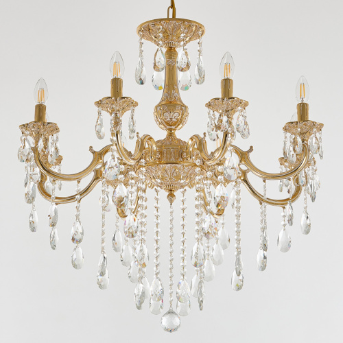 Люстра с хрустальными подвесками AL78101/8/250 B GW Bohemia Ivele Crystal (Богемия Ивеле Кристалл) фото 5