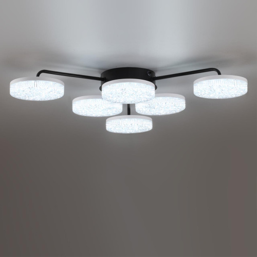 8236/6CL LEDIO LN25 000 черный, металл/акрил Люстра потолочная с ПДУ LED 85W 3000-6000К 220V DIDANA фото 10 8236/6CL LEDIO LN25 000 черный, металл/акрил Люстра потолочная с ПДУ LED 85W 3000-6000К 220V DIDANA фото 10