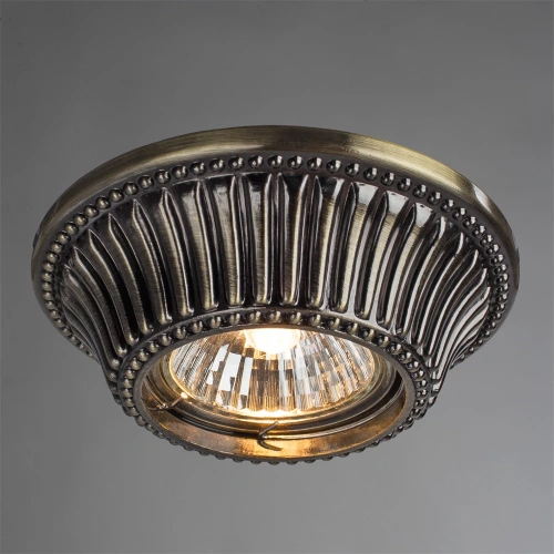 Точечный встраиваемый светильник Arte Lamp ARENA A5298PL-1AB фото 2