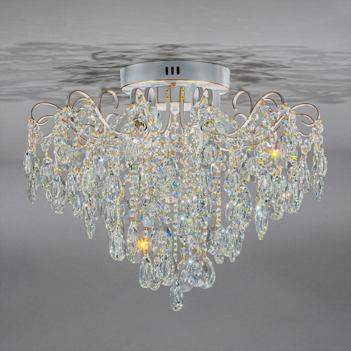 Потолочный светильник Escada 1120/6PL E14*60W White/Gold фото 3 Потолочный светильник Escada 1120/6PL E14*60W White/Gold фото 3