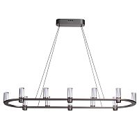 7143/65L HIGHTECH ODL26 513 Подвесной светильник темный никель/акрилл/металл IP20 LED 69W 3830Лм 3000K 180° 220V DEFANCE