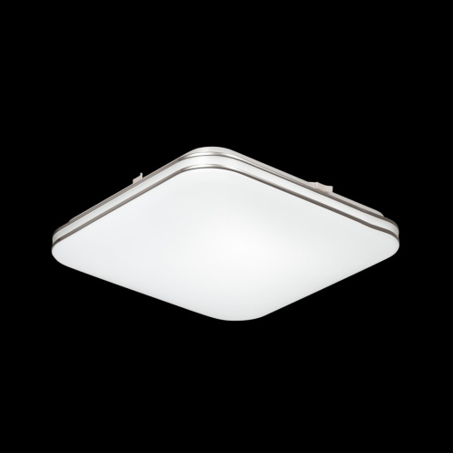 3020/DL TAN SN 213 Светильник пластик/хром LED 48Вт 3000-6300K 435х435 IP43 пульт ДУ/ LampSmart LONA фото 4