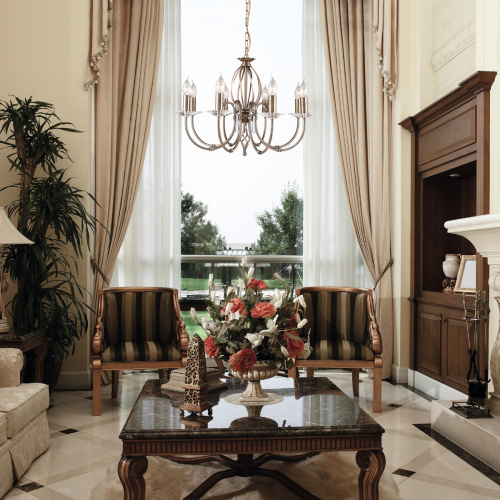 Люстра Elstead Lighting AG8-AGED-BRASS фото 3 Люстра Elstead Lighting AG8-AGED-BRASS фото 3