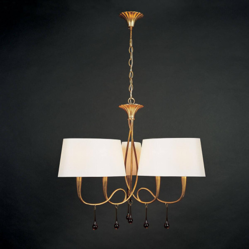 Подвесная люстра Mantra Paola Painted Gold 3540 фото 5