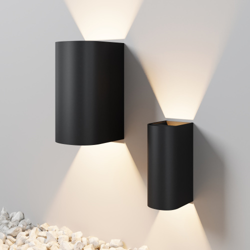 Уличный настенный светильник Outdoor O526WL-L10B3K фото 4