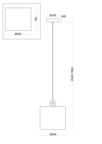 Подвесной светильник Freya FR5265PL-01BS Подвесной светильник Freya FR5265PL-01BS