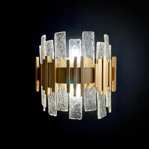 Настенный светильник W68073-2 gold фото 2