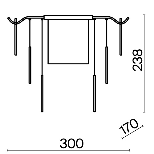 Настенный светильник (бра) Freya FR5104WL-02BS фото 10