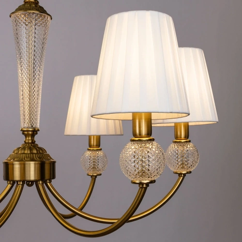 Подвесная люстра Arte Lamp GRACIE A7301LM-6PB фото 3 Подвесная люстра Arte Lamp GRACIE A7301LM-6PB фото 3