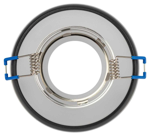 Светильник встраиваемый декоративный ЭРА DK100 BK под лампу MR16 GU5.3 черный Б0055589 фото 8