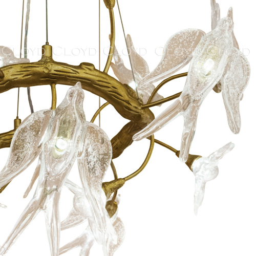 Люстра Cloyd SIRIN C18 / Ø65 см - латунь (арт.11105)