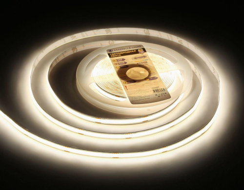 Светодиодная лента Ambrella Light 12W/m 480LED/m COB дневной белый 5M GS4702 фото 8