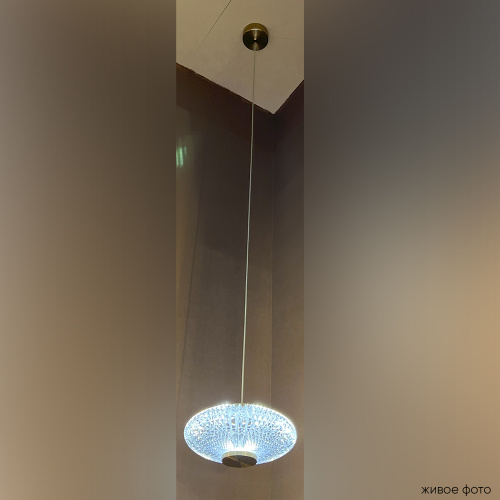 Светильник подвесной Crystal Lux CARAZON SP1 BRASS фото 3 Светильник подвесной Crystal Lux CARAZON SP1 BRASS фото 3