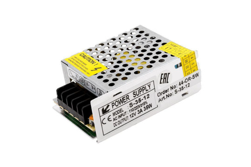 Блок питания SWG 12V 35W IP20 3A S-35-12 000121 фото 3 Блок питания SWG 12V 35W IP20 3A S-35-12 000121 фото 3