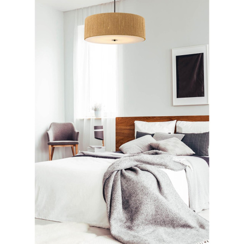 8286/7 ECO LN26 321 черный/коричневый, металл/веревка/стекло Люстра потолочная Е14 7*40W 220V SILVANA фото 2