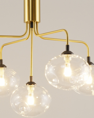 Подвесная люстра Moderli V2191-P Santa фото 3 Подвесная люстра Moderli V2191-P Santa фото 3