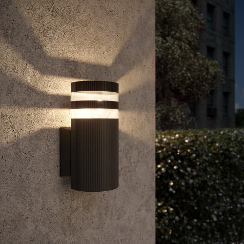 Настенный уличный светильник 1444 Techno  черный IP54 1444 Techno черный фото 4