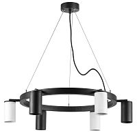 Комплект с подвесной люстрой Lightstar Rullo (571016+214437-3+214436-3) LR016373363