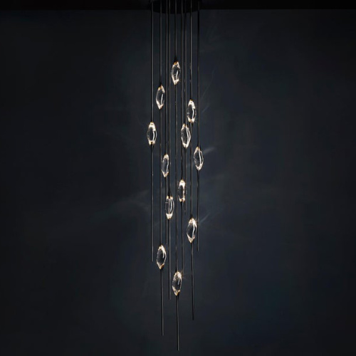 Подвесной светильник Pezzo 12 pearl black фото 2