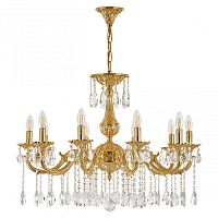 Люстра с хрустальными подвесками AL78101/10/250 A G Bohemia Ivele Crystal (Богемия Ивеле Кристалл)