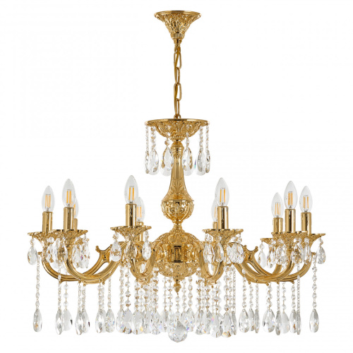 Люстра с хрустальными подвесками AL78101/10/250 A G Bohemia Ivele Crystal (Богемия Ивеле Кристалл)