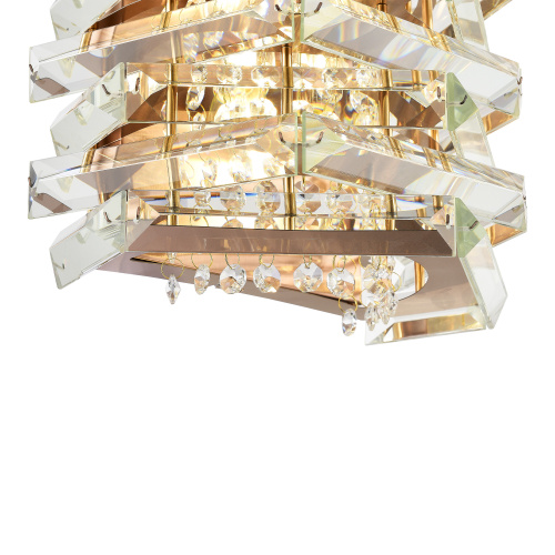 SL6137.201.02 Светильник настенный ST-Luce медь/прозрачный E14 2*40W STROZZI фото 3