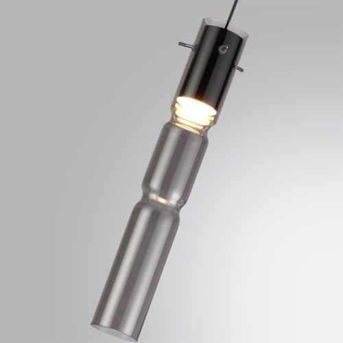 5059/5L PENDANT ODL24 385 черный/дымчатый/металл/стекло Подвес LED 5W 3000K SCROW фото 3 5059/5L PENDANT ODL24 385 черный/дымчатый/металл/стекло Подвес LED 5W 3000K SCROW фото 3