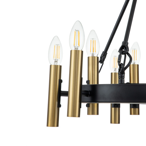 Подвесной светильник 13009/9P Black фото 4