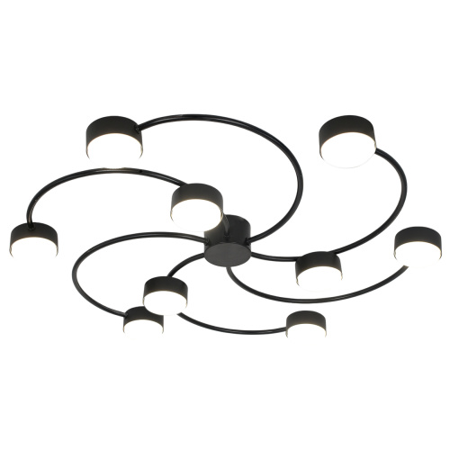 Потолочный светильник Escada 1180/9P GX53*15W Black