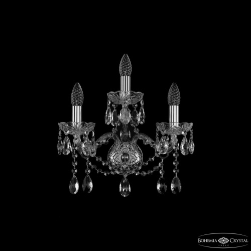 Бра хрустальные 1413B/2+1/165 Ni Bohemia Ivele Crystal (Богемия Ивеле Кристалл) Бра хрустальные 1413B/2+1/165 Ni Bohemia Ivele Crystal (Богемия Ивеле Кристалл)