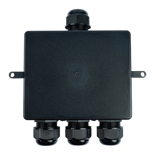 Распределительная коробка STEKKER LD553, количество вводов: 4, поликарбонат, нейлон, цвет черный, размер 163,1*151,6*59,4мм. фото 2