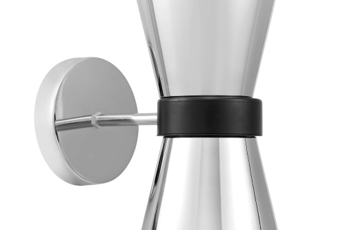 Бра Lumina Deco Fabro LDW 7013-2 CHR+PR фото 2