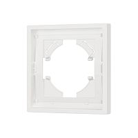 Рамка пластиковая FRM-TENDO-SFPL-1-WH Arlight 054645