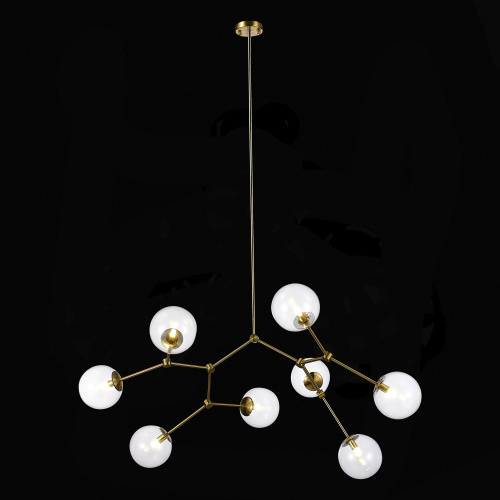 SL1506.203.08 Люстра подвесная ST-Luce Золотистый/Прозрачный E14 8*40W CHIETI