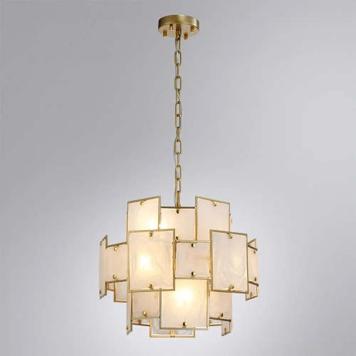 Подвесная люстра Arte Lamp THEEMIN A4068LM-7SG фото 2 Подвесная люстра Arte Lamp THEEMIN A4068LM-7SG фото 2