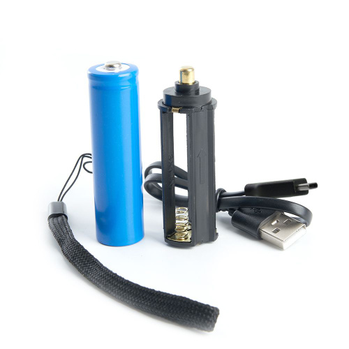 Фонарь ручной Feron TH2401с аккумулятором USB ZOOM фото 5