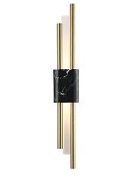 Crystal Lux Бра Crystal Lux CARTA AP6W LED BLACK/BRASS