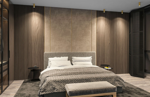 DK2051-SG Накладной светильник, IP 20, 15 Вт, GU10, матовое золото, алюминий фото 4