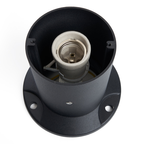 Светильник садово-парковый Feron DH0810, столб,  E27 230V, черный фото 4