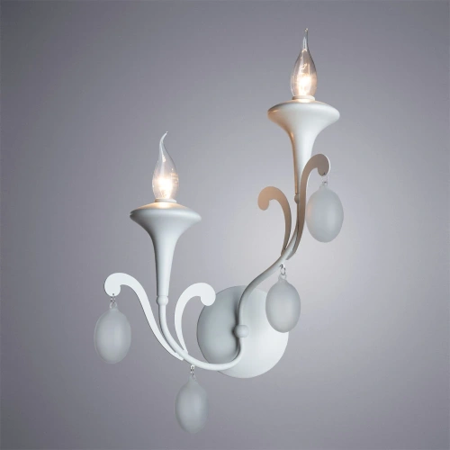 Бра Arte Lamp MONTMARTRE A3239AP-2WH фото 2 Бра Arte Lamp MONTMARTRE A3239AP-2WH фото 2