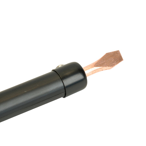 Паяльник с деревянной ручкой 65W, нихромовый нагреватель, долговечное жало, 230В, STEKKER  PLE110-60 фото 2