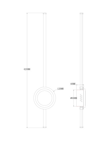 Настенный светильник (бра) Freya FR6090WL-L18B фото 6