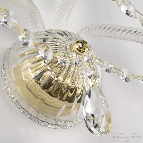 Бра хрустальные 5413B/2+1/165 G Clear/M-1G Bohemia Ivele Crystal (Богемия Ивеле Кристалл) фото 6 Бра хрустальные 5413B/2+1/165 G Clear/M-1G Bohemia Ivele Crystal (Богемия Ивеле Кристалл) фото 6