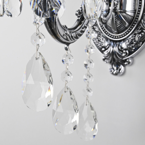 Бра с хрустальными подвесками AL7901B10/1/175 B NB Bohemia Ivele Crystal (Богемия Ивеле Кристалл) фото 3