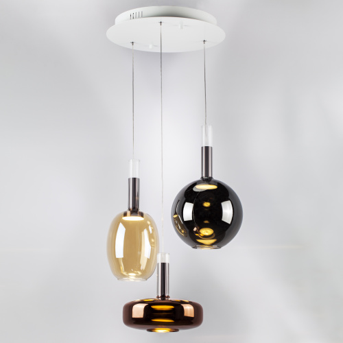 792139 Люстра DISCO 3x6W LED 600LM 120G БЕЛЫЙ/МУЛЬТИКОЛОР 3000К фото 6