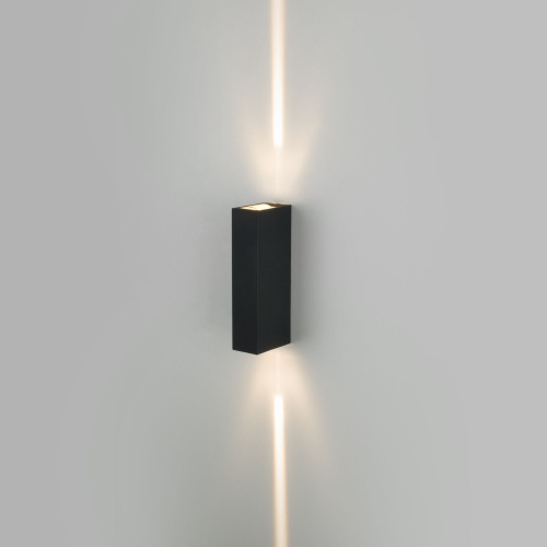 Уличный настенный светодиодный светильник Blaze LED IP65 35136/W черный фото 3